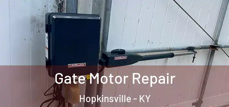 Gate Motor Repair Hopkinsville - KY